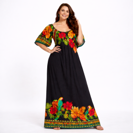 Vestido Longo Jussara em Viscolinho Pr� Lavado